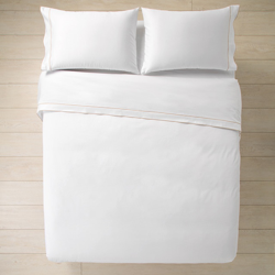 Bassols - Juego De Funda Nórdica Algodón Egipcio 300 Hilos Serie Hotel Península Beige Cama 200 cm en oferta
