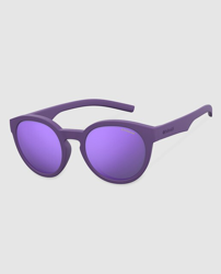Polaroid Kids - Gafas De Sol Infantiles Con Montura Redonda Morada en oferta