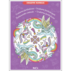 Colouring mandalas - criaturas fantásticas (Tapa blanda) características