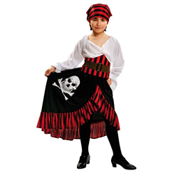 Disfraz Infantil - Niña Pirata Bandana 10-12 años precio