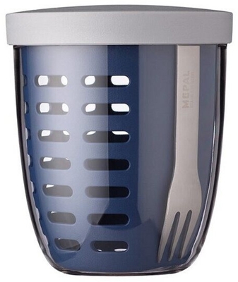 Fruit & veggie pot ellipse, Nordic denim