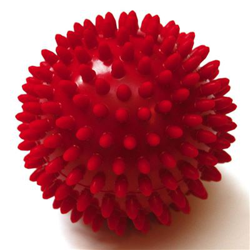 Bolas de masaje con pinchos Sissel, 2 uds. 9 cm Rojo SIS-161.009 características