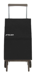 Rolser PLE001NEGRO - Carro de compra plegable, 45 L, 2 ruedas en oferta