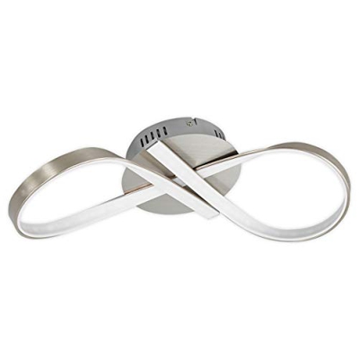 LED Deckenlampe Alana Schleife Schleifenförmig Lampenwelt Deckenlampe Modern