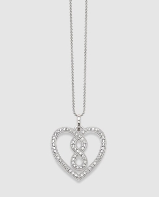 Thomas Sabo Glam & Soul Infinity Heart Pavé (KE1497-051-14-L45v)