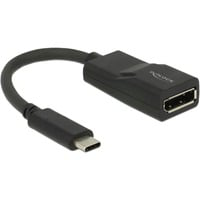 62748 adaptador de cable USB Type-C Displayport Negro en oferta