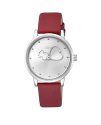 Tous - Reloj De Mujer Bear Time De Piel Rojo en oferta