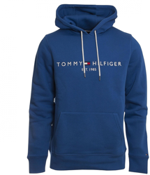 Tommy Hilfiger - Sudadera De Hombre Azul Con Capucha a un precio más barato  - Shoptize