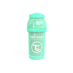 Twistshake - Biberón Anticólico Tetina Silicona (180 Ml.) Verde Pastel precio