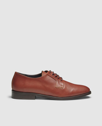 Detalles de la oferta de Zendra Basic - Zapatos De Cordones De Mujer De Piel En Color Marrón Claro Zendra Basic - Zapatos De Cordones De Mujer De Piel En Color Marrón Claro precio