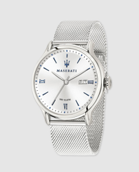 Maserati - Reloj De Hombre Epoca R8853118012 De Malla De Acero en oferta
