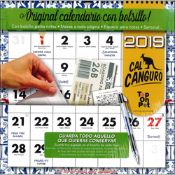 Calendario cal canguro 2019 en oferta