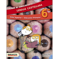 Lengua castellana 6º cs. Libro de conocimientos (ed. 2015) (Tapa blanda) en oferta
