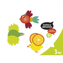 Proyecto ¿lo ves? - 3 años : cocina y alimentos características