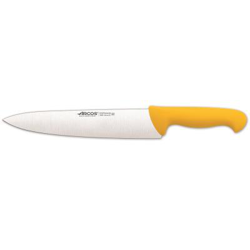 Cuchillo de cocinero  Arcos Colour - Prof  292200 de acero inoxidable y mango ergonómico - Amarillo en oferta