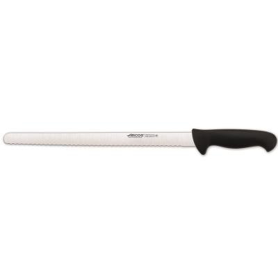 Cuchillo de pastelero Arcos Colour - Prof  293625  de acero inoxidable y mango ergonómico - Negro