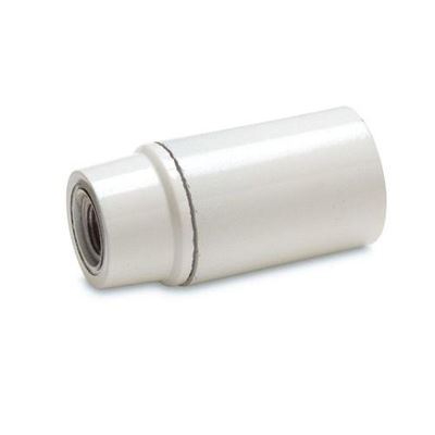 Portalamparas liso E14 blanco 461-b