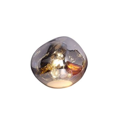 Lámpara de mesa de vidrio Lumineca,  plata, 28x23 cm - 50231021690644 precio