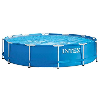 Intex 56994 - Metal Frame piscina desmontable de 6.503 litros, 366 x 76 cm