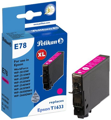 Pelikan 4109460 - Cartucho de tinta, color magenta