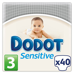 DODOT® Protection Plus Sensitive Pañales talla 3' 5-10 kg características