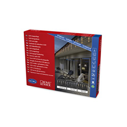 Agradable cadena de luces LED tipo carámbano características