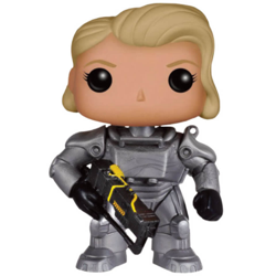 Fallout 4 Unmasked Female Power Armor Pop! Vinyl Figure características