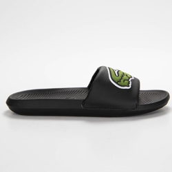 Lacoste - Chanclas De Hombre En Color Negro Con Logo A Contraste características