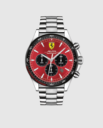 Ferrari - Reloj De Hombre 0830619 Cronógrafo De Acero precio