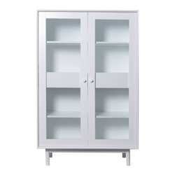 El Corte Inglés - Vitrina Lacada Con 2 Puertas De Cristal Larsson Blanco precio