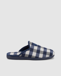 Compra Dustin - Zapatillas De Casa De Hombre De Lana Azul Marino al mejor  precio - Shoptize