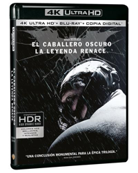 EL CABALLERO OSCURO: LA LEYENDA RENACE BLU RAY ULTRA 4K NUEVO ( SIN ABRIR ) precio