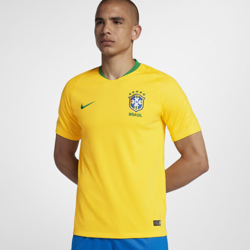 2018 Brasil CBF Stadium Home Camiseta de fútbol - Hombre - Oro características