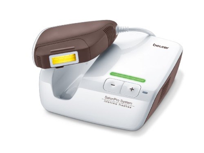 Beurer IPL-10000 + - Depiladora de luz, pulsada con base, incluye cartucho de 250.000 pulsaciones