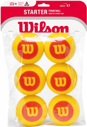 Wilson Pelotas de espuma para principiantes (6 pelotas) precio