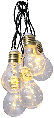 Tira LED decorativa Glow a pilas
