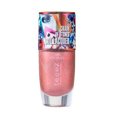 Chain Of Stones Nail Lacquer Melted Copper #D09196