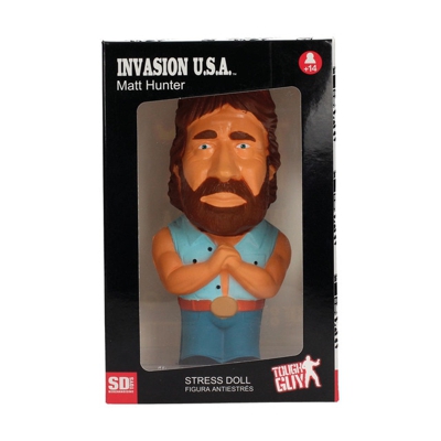 SD Toys - Figura Antiestrés Invasión USA Chuck Norris Matt Hunter