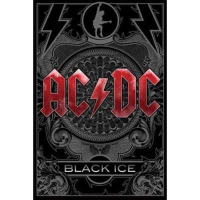 Póster AC/DC Black Ice