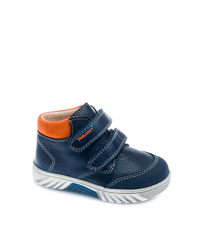 Pablosky - Botas De Bebé Niño Azul Marino Con Pespuntes Y Velcro en oferta