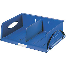Bandeja apaisada Leitz Sorty Jumbo azul A4 2 Compartimentos poliestireno 40 5 (a) x 30 (p) x 12 5 (h) cm características