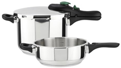 Set de Ollas express super rápidas Magefesa, Modelo Dynamic 3+6L precio