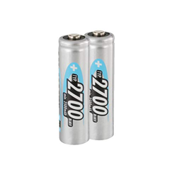 2x ANSMANN NiMH Akku Mignon AA Typ 2700 (min. 2500mAh) HR6 5030852 características