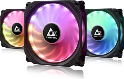 Chieftec CF-30-12-RGB CF-3012-RGB Computer case Fan 1200 RPM 53 CFM 16 dBA
