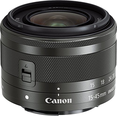 Canon EF-M 15-45mm f3.5-6.3 IS STM Black