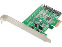 Dawicontrol DC-600e RAID 5Gbit/s controlado RAID - Controlador RAID (SATA, Serial ATA II, Altura media (perfil bajo), 0, 1, JBOD, Marvell 88SE9128, 5 