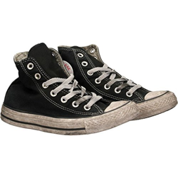 Converse Sneakers Unisex, Chuck Taylor Ltd 156886C/BLACK Smoke, In Tela Colore Nero, All Star Hi Ltd, Nuova Collezione Primavera Estate 2018 características