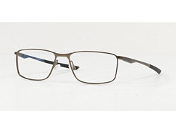 Occhiali da vista OAKLEY SOCKET 5.0 3217-08 55 Satin Pewter Poseidon Blue en oferta