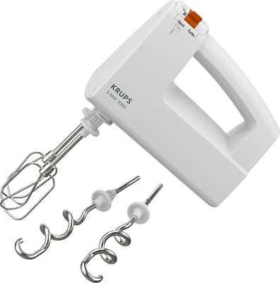 Krups 3 Mix 7000 F608 Handmixer mit Turbostufe 500W Schnellversand Handrührer