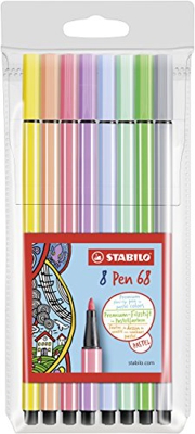 Rotulador STABILO Pen 68 - (8er Pack multicolor)